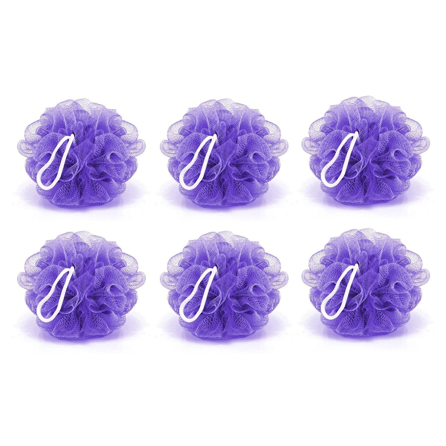 6074 Bath Shower Loofah Sponge Pouf Body Scrubber (Pack Of 6pcs) 6074 Bath Shower Loofah Sponge Pouf Body Scrubber (Pack Of 6pcs)